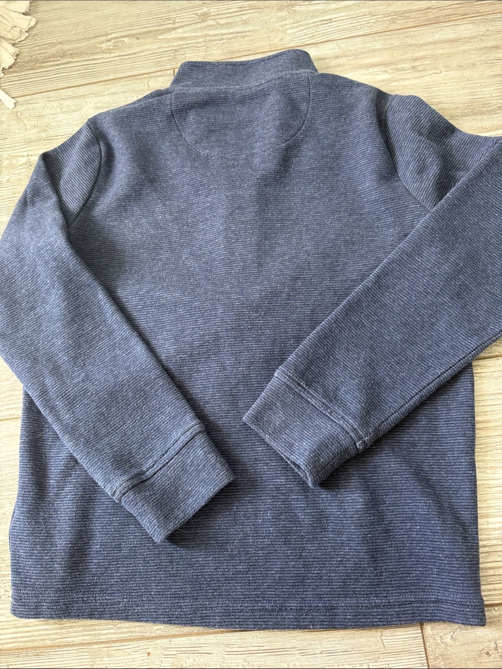 Vineyard Vines Boys Navy Quarter-Zip Pullover - Picture 2 of 4